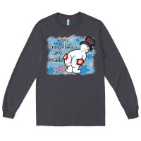 Smoke how snowflakes are made winter christmas Long Sleeve Tee - MaliasSmallBusiness