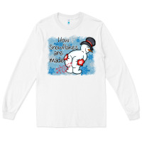 White how snowflakes are made winter christmas Long Sleeve Tee - MaliasSmallBusiness