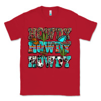 Red western howdy howdy howdy Classic Tee - NancyCooperArtShop