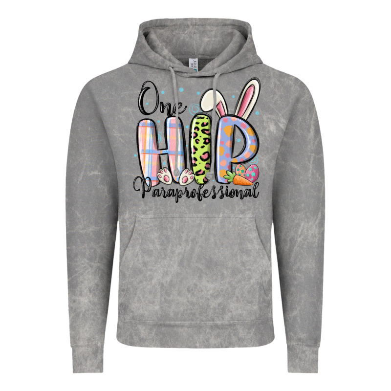 One Hip Paraprofessional Vintage Hoodie by MaliasSmallBusiness | Teevron