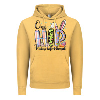 Vintage Mustard one hip paraprofessional Vintage Hoodie - MaliasSmallBusiness