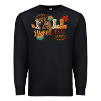 Black fall sweet fall Premium Sweatshirt - CowGirlArtShop