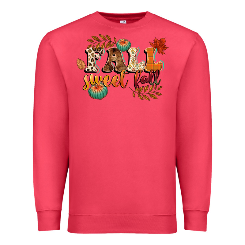 Fall Sweet Fall Premium Sweatshirt by CowGirlArtShop | Teevron