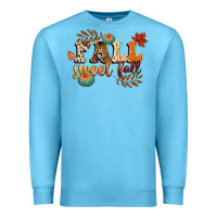 Ocean Blue fall sweet fall Premium Sweatshirt - CowGirlArtShop