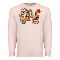 Pale Pink fall sweet fall Premium Sweatshirt - CowGirlArtShop