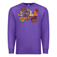 Purple fall sweet fall Premium Sweatshirt - CowGirlArtShop