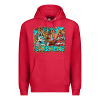Cardinal merry christmas Premium Hoodie - JahusDesignShop