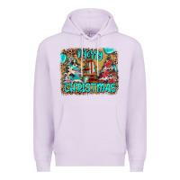 Lilac merry christmas Premium Hoodie - JahusDesignShop
