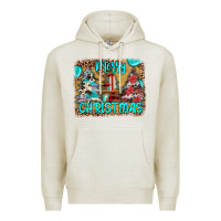 Oatmeal Heather merry christmas Premium Hoodie - JahusDesignShop