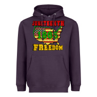 Plum juneteenth 1865 freedom Heavyweight Hoodie - CowGirlArtShop