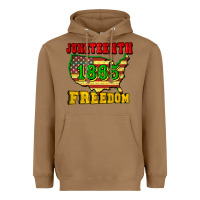 Toasted Coconut juneteenth 1865 freedom Heavyweight Hoodie - CowGirlArtShop