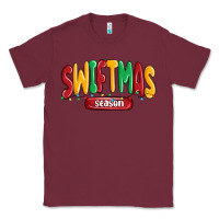 Burgundy swiftmas season Classic Tee - MaliasSmallBusiness