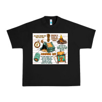 Black camping life Urban Heavy Tee - MaliasSmallBusiness