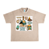 French Oak camping life Urban Heavy Tee - MaliasSmallBusiness