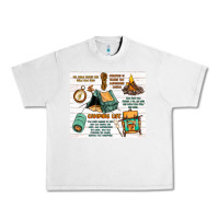 Lunar Rock camping life Urban Heavy Tee - MaliasSmallBusiness