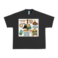 Pigment Black camping life Urban Heavy Tee - MaliasSmallBusiness