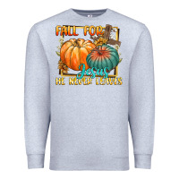 Heather Grey fall for jesus he never fails Premium Sweatshirt - CowGirlArtShop
