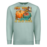 Seafoam fall for jesus he never fails Premium Sweatshirt - CowGirlArtShop