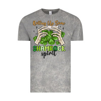 Cloud Rock rolling up some shamrock spirit Vintage Tee - MaliasSmallBusiness