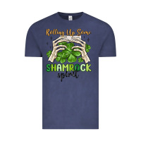 Vintage Denim rolling up some shamrock spirit Vintage Tee - MaliasSmallBusiness