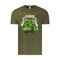 Rolling Up Some Shamrock Spirit Vintage Tee | Teevron