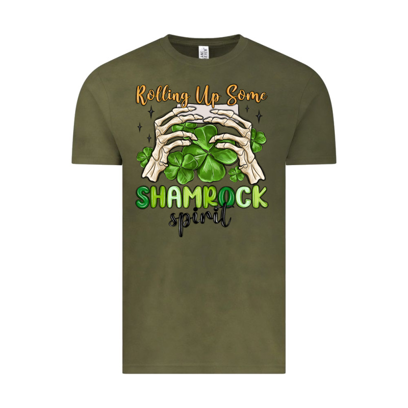 Rolling Up Some Shamrock Spirit Vintage Tee by MaliasSmallBusiness | Teevron