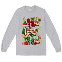 Moon Dust ho ho ho reindeer Long Sleeve Tee - MaliasSmallBusiness