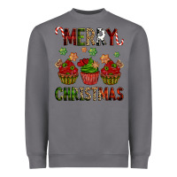 Storm Merry Christmas cupcakes Heavyweight Sweatshirt - NancyCooperArtShop