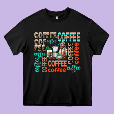 Coffee Heavy Core Tee Designed By Adodesignshop