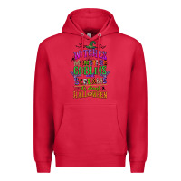 Cardinal witches monsters goblins and screams its almost halloween Premium Hoodie - CowGirlArtShop