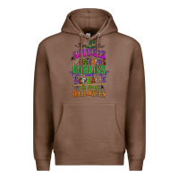 Chestnut witches monsters goblins and screams its almost halloween Premium Hoodie - CowGirlArtShop