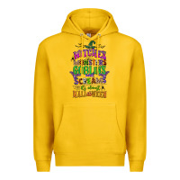 Lemon witches monsters goblins and screams its almost halloween Premium Hoodie - CowGirlArtShop