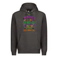 Smoke witches monsters goblins and screams its almost halloween Premium Hoodie - CowGirlArtShop