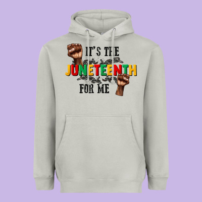 Its The Juneteenth For Me Heavyweight Hoodie Designed By Cowgirlartshop