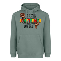 Sage its the juneteenth for me Heavyweight Hoodie - CowGirlArtShop