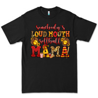 Black somebody's loud mouth softball mama Premium Tee - Jasminsmagicworld