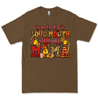 Cacao somebody's loud mouth softball mama Premium Tee - Jasminsmagicworld