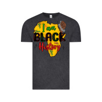 Vintage Black i am black history Vintage Tee - MaliasSmallBusiness