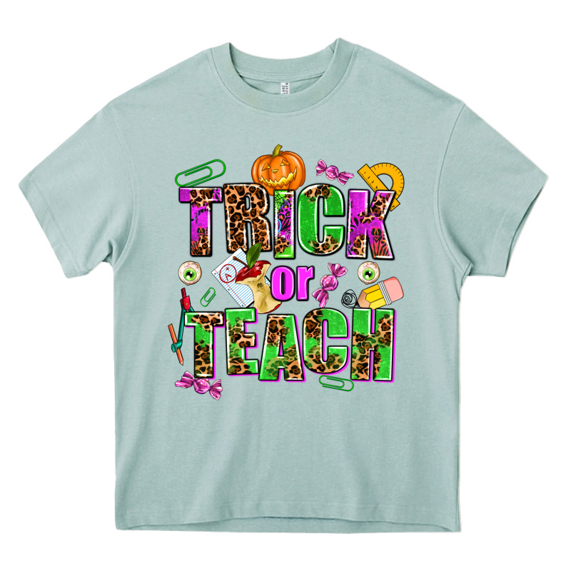 Trick Or Teach Heavy Core Tee by AdoDesignShop | Teevron