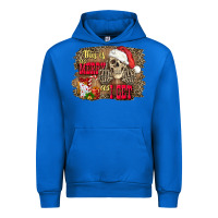 Cobalt this is as merry as i get skull Urban Hoodie - FaDigitalArtStudio