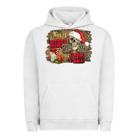Pigment Lunar Rock this is as merry as i get skull Urban Hoodie - FaDigitalArtStudio