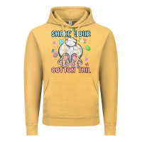 Vintage Mustard shake your cotton tail Vintage Hoodie - MaliasSmallBusiness