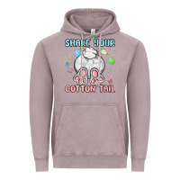Vintage Zinc shake your cotton tail Vintage Hoodie - MaliasSmallBusiness