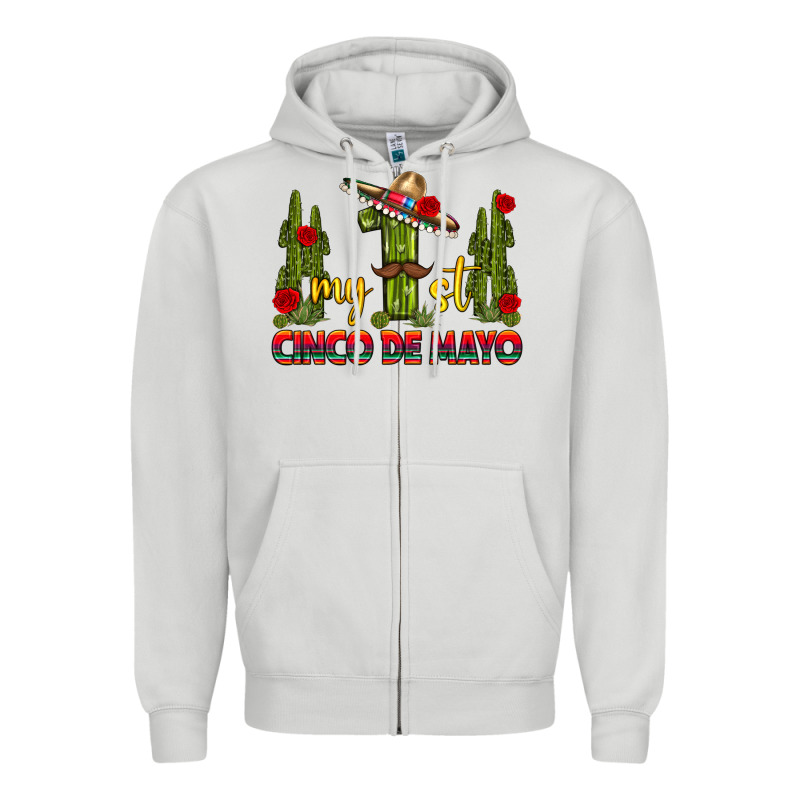 My 1st Cinco De Mayo Zipper Hoodie by texasbilliewilder | Teevron