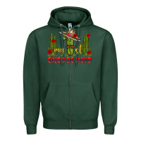 Sports Green my 1st cinco de mayo Zipper Hoodie - texasbilliewilder