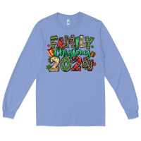 Colony Blue family christmas 2024 Long Sleeve Tee - MaliasSmallBusiness