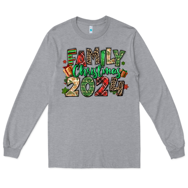 Family Christmas 2024 Long Sleeve Tee by MaliasSmallBusiness | Teevron