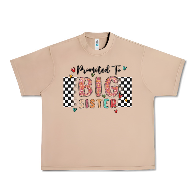 Promoted To Big Sister Urban Heavy Tee by MaliasSmallBusiness | Teevron