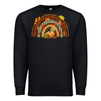 Black fall rainbow Premium Sweatshirt - CowGirlArtShop