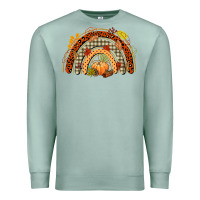 Seafoam fall rainbow Premium Sweatshirt - CowGirlArtShop